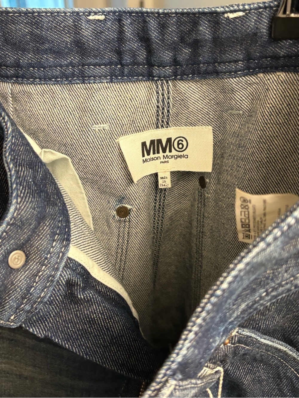 MM6 Maison Martin Margiela women’s  Indigo Denim Jeans
